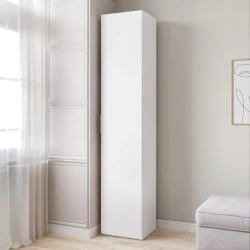 Шкаф Art Mebel 1, 210x40x45 см, ламинат, белый Шкаф Art Mebel 1, 210x40x45 см, ламинат, белый