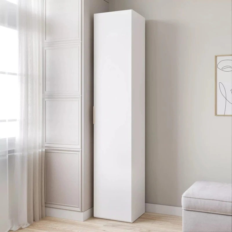 Шкаф Art Mebel 1, 210x40x45 см, ламинат, белый