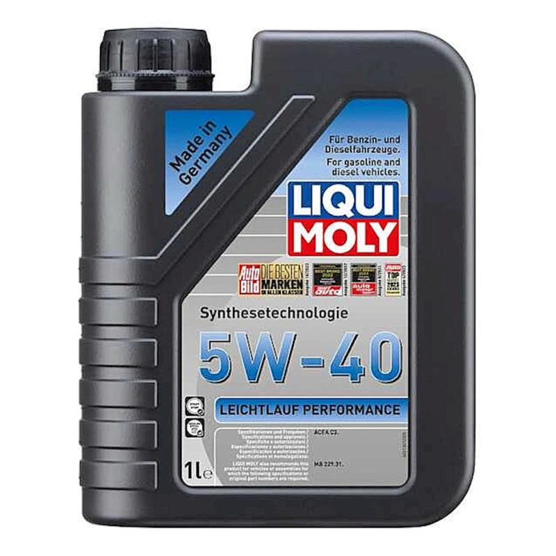 Motor yağı Liqui Moly Leichtlauf Performance 5W-40, 1 l