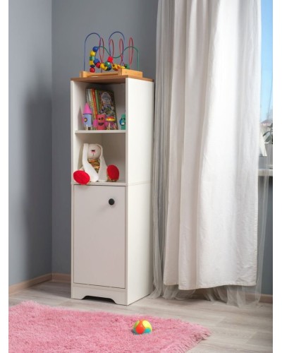 Stellaj 3563_StellajPenalWhite, 137x40x35.4 sm, LDSP, ağ