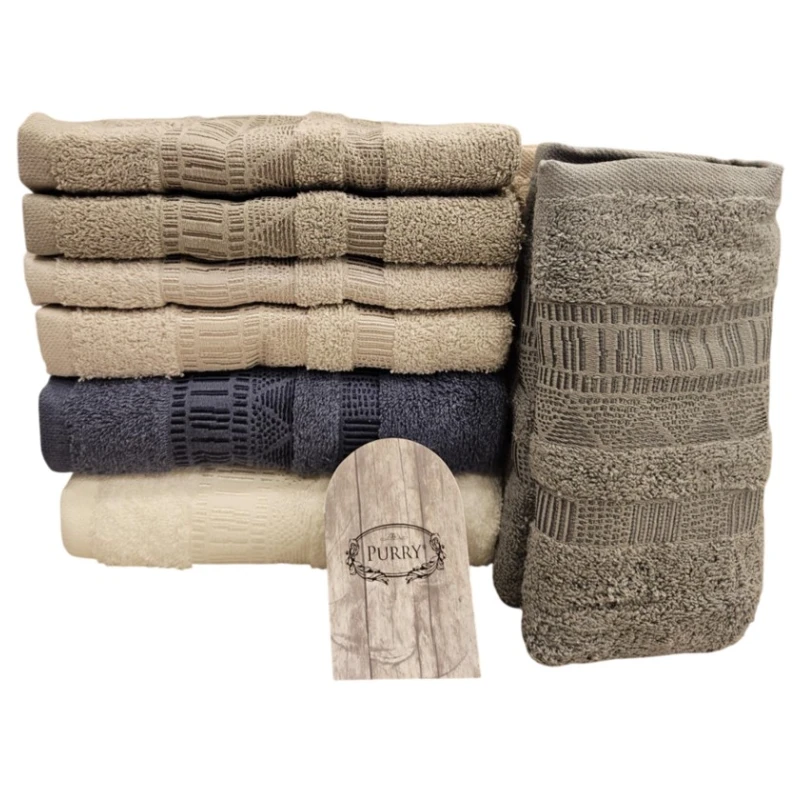 Набор полотенец Purry SHA-00004591, разноцветный, 50х90 см, 6 шт