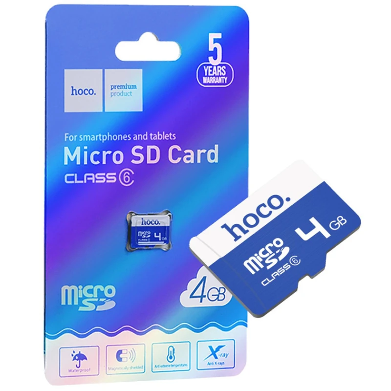Карта памяти Hoco microSD 4GB