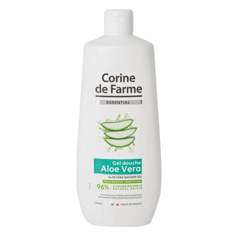 Duş geli Corine de Farme Essential Aloe Vera, 750 ml Duş geli Corine de Farme Essential Aloe Vera, 750 ml
