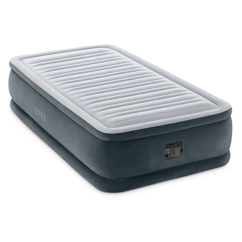Матрас надувной Intex 64412, серый, 99х191х46 см Матрас надувной Intex 64412, серый, 99х191х46 см