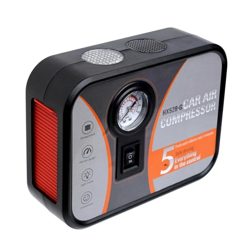 Портативный автомобильный насос HK-528-G