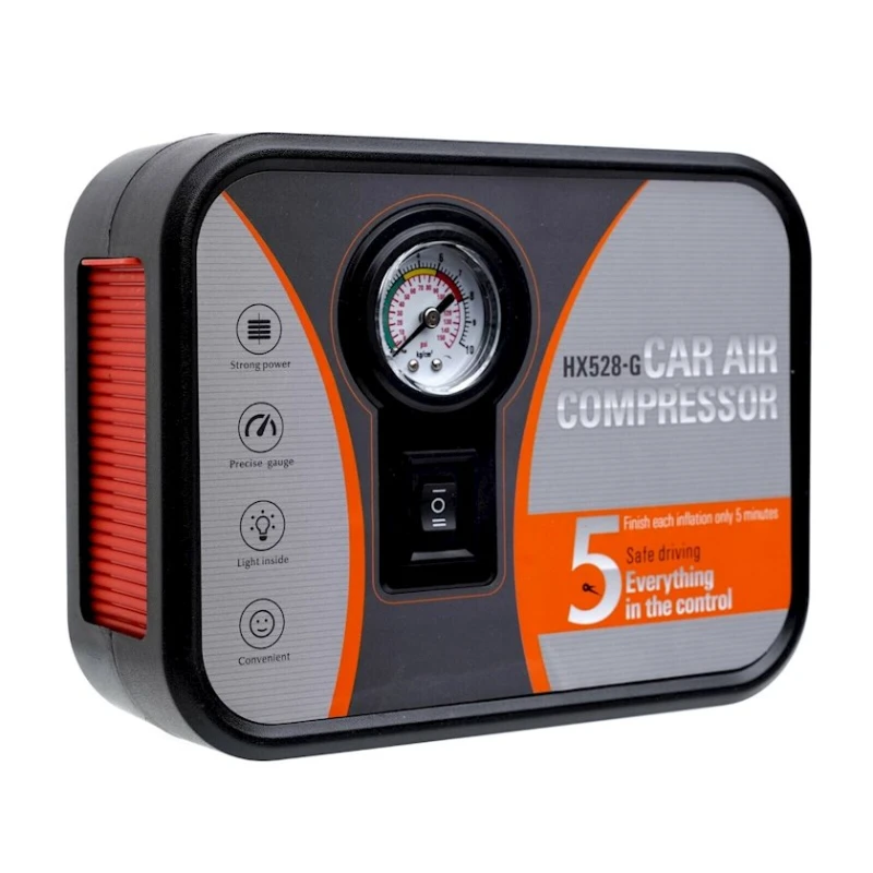 Портативный автомобильный насос HK-528-G