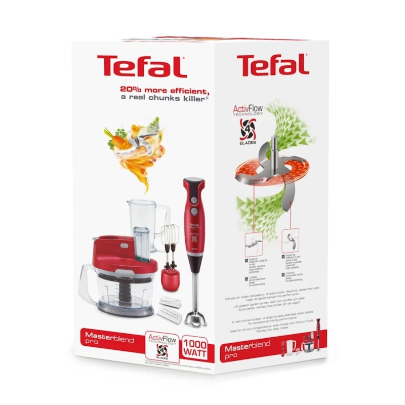 Блендер Tefal Activflow Pro Red