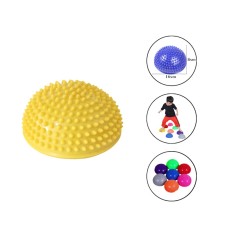 Yarıyumru masaj topu Gymnic 02125060, sarı, 16 sm