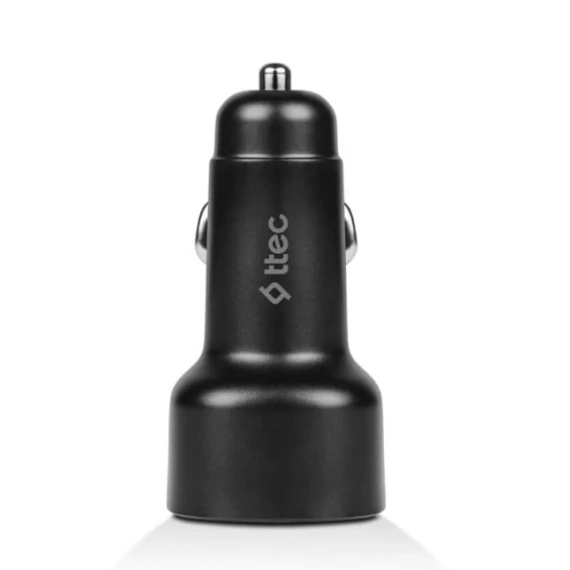 Сетевое зарядное устройство TTEC SmartCharger Duo PD 48W In car Fast Charger USB-C+USB-A Сетевое зарядное устройство TTEC SmartCharger Duo PD 48W In car Fast Charger USB-C+USB-A