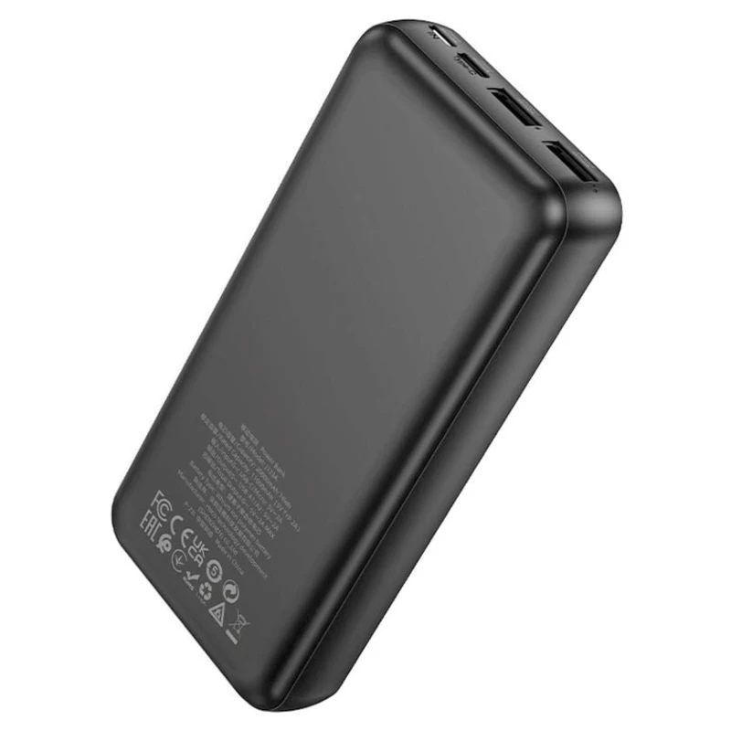Внешний аккумулятор Hoco J123A Element 20000 mAh Black Внешний аккумулятор Hoco J123A Element 20000 mAh Black
