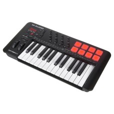 Midi-klaviatura M-Audio Oxygen 25 MK5, 25 klaviş, 1.8 kq, ağ/qara, 492x243x94 mm