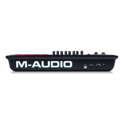 Midi-клавиатура M-Audio Oxygen 25 MK5, 25 клавиш, 1.8 кг, черный/белый, 492x243x94 мм