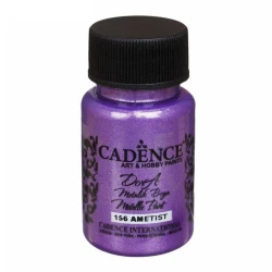 Akril boya-metallik Cadence Dora Metallic Paint 156 Amethyst 50 ml