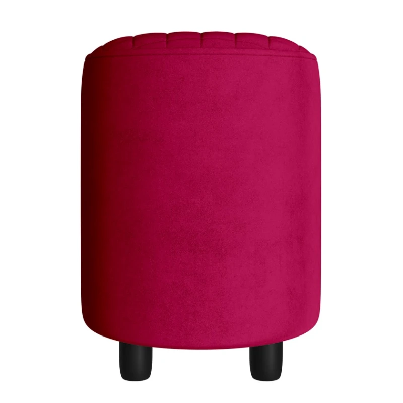 Пуфик 126, красный, 40x35x35 см