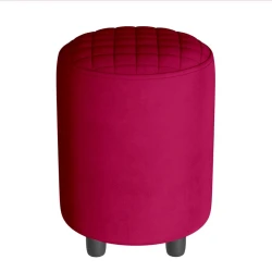 Пуфик 126, красный, 40x35x35 см