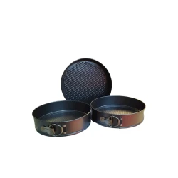 Bişirmə üçün formalar dəsti HMSD_K330, 28/26/24 sm, qara