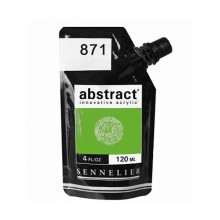 Akril boya Sennelier Abstract 871 Bright Yellow Green, yaşıl, 120 ml
