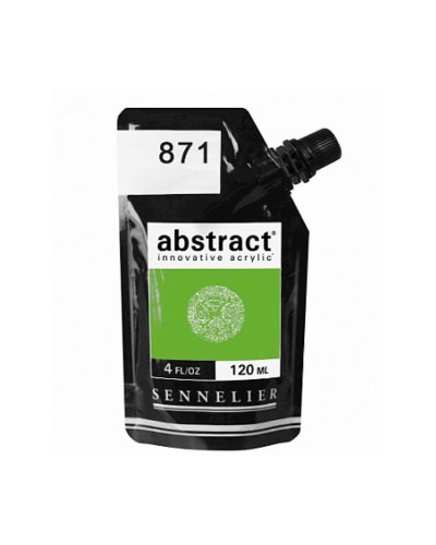 Akril boya Sennelier Abstract 871 Bright Yellow Green, yaşıl, 120 ml