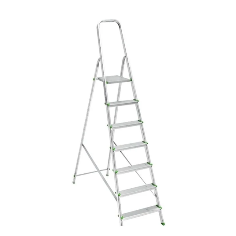 Лестница Perilla 6+1, алюминий, серебристый