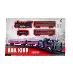 Oyun dəsti Rail King Q2255887013, 6+ yaş, plastik, 12 hissə