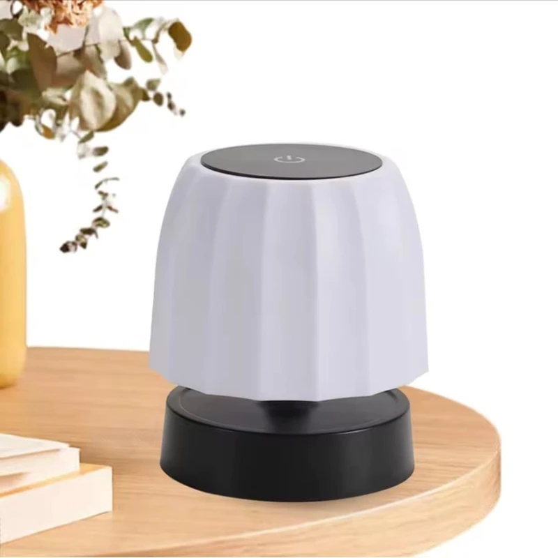 Маленький светодиодный ночник телескопический, белый/черный, 10x10x28 см Маленький светодиодный ночник телескопический, белый/черный, 10x10x28 см