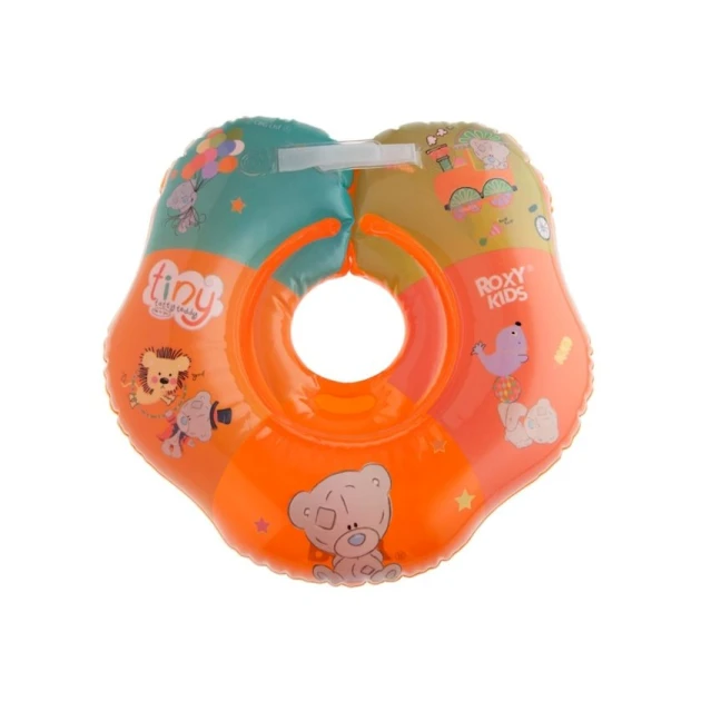 Надувной круг на шею Roxy Kids RTT-001R Tiny Teddy Circus, 0-3 лет