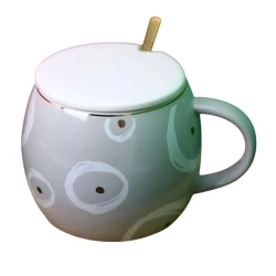 Чашка AFB-7896, 400 мл, керамика, серая Чашка AFB-7896, 400 мл, керамика, серая