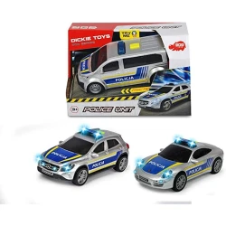 Игрушечная машинка Dickie Toys полицейская машина со звуком и светом 15 см товар в ассортименте