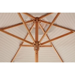 Садовый зонт JYSK SMYGEHUK, бежевый/коричневый, 200 cм Садовый зонт JYSK SMYGEHUK, бежевый/коричневый, 200 cм