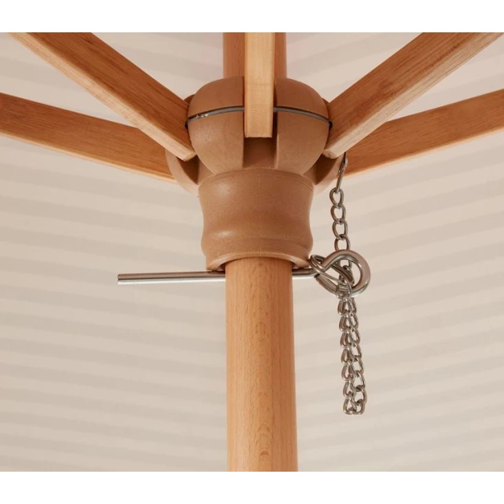 Садовый зонт JYSK SMYGEHUK, бежевый/коричневый, 200 cм Садовый зонт JYSK SMYGEHUK, бежевый/коричневый, 200 cм