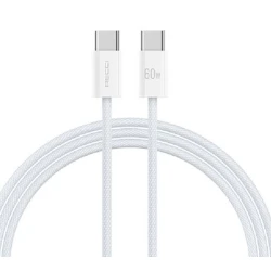Kabel Recci RS13CC Type-C to Type-C, 1.2 m, White