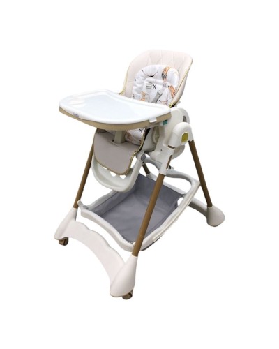 Uşaq yedizdirmə oturacağı Kidilo TB-02153BEW, ağ/bej, 6+ ay