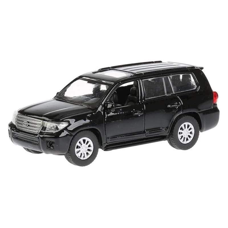 Машинка Технопарк Toyota Land Cruiser 12.5 см, металл, черный