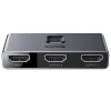 USB HUB Baseus Matrix HDMI Splitter CAHUB-BC0G, Серый USB HUB Baseus Matrix HDMI Splitter CAHUB-BC0G, Серый