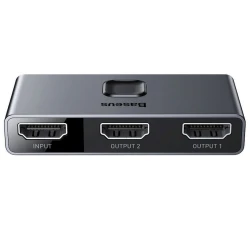 USB HUB Baseus Matrix HDMI Splitter CAHUB-BC0G, Серый USB HUB Baseus Matrix HDMI Splitter CAHUB-BC0G, Серый