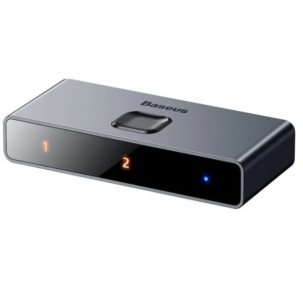 USB HUB Baseus Matrix HDMI Splitter CAHUB-BC0G, Серый USB HUB Baseus Matrix HDMI Splitter CAHUB-BC0G, Серый