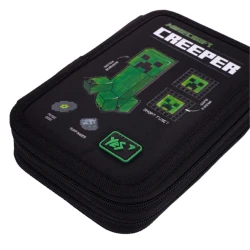 Пенал Yes HP-01 Minecraft World 533643, 14x21x4 см, полиэстер, чёрный Пенал Yes HP-01 Minecraft World 533643, 14x21x4 см, полиэстер, чёрный