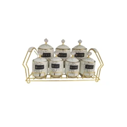 Saxlama qabı dəsti 50960 U-7W-2, 7 əşya, ağ,