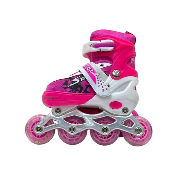 Roliklər uşaqlar üçün ST00208, çəhrayı, ölçü S (31-34)