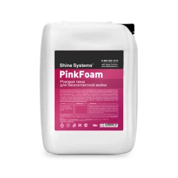 Активный шампунь для бесконтактной мойки Shine Systems SS785 PinkFoam 20 кг Активный шампунь для бесконтактной мойки Shine Systems SS785 PinkFoam 20 кг