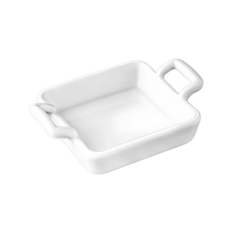 Миска Wilmax WL-992723, квадрат, 9, 5х7 cм, фарфор, белый Миска Wilmax WL-992723, квадрат, 9, 5х7 cм, фарфор, белый