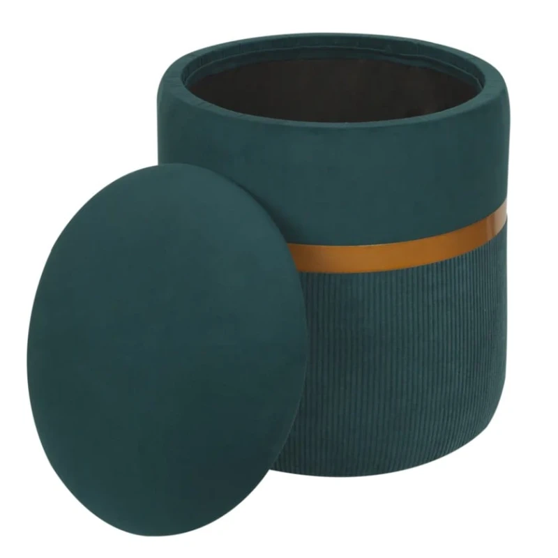 Пуфик 27, ткань, бирюзовый, 40x35x35 см Пуфик 27, ткань, бирюзовый, 40x35x35 см