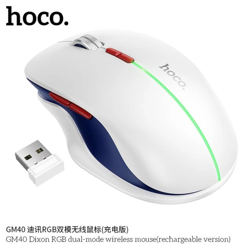 Беспроводная игровая мышь Hoco GM40 2.4G Black Беспроводная игровая мышь Hoco GM40 2.4G Black