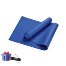 Yoqa üçün xalça Kahn_0067, PVC, göy, 173x61x0.4 sm, 250 q