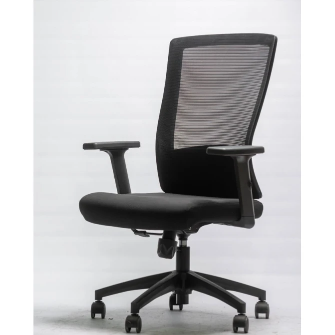 Офисное кресло ERZ VIP2, черное, 120 кг