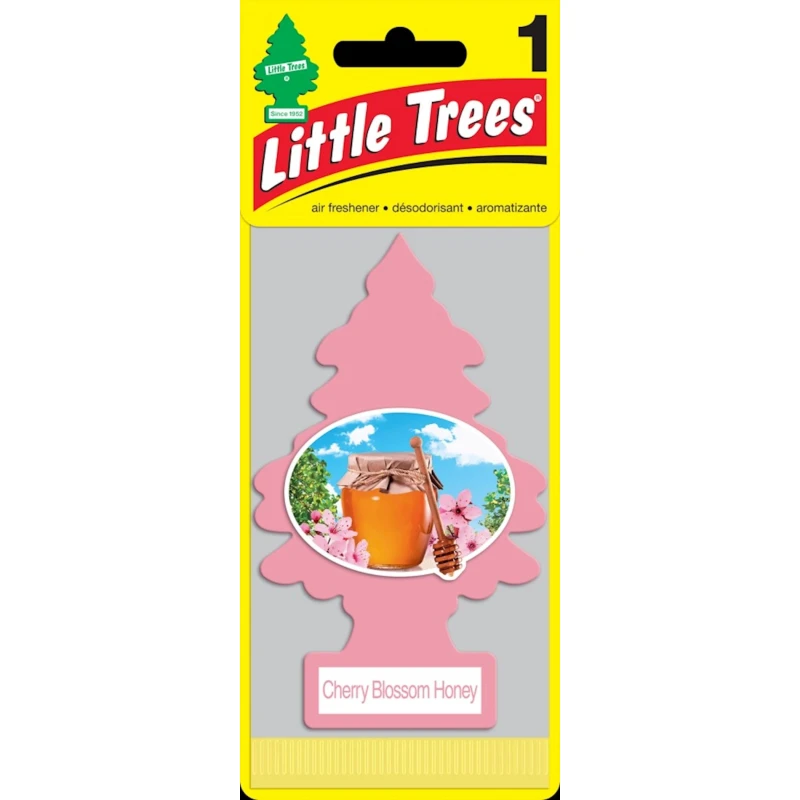 Ароматизатор для автомобиля Little Trees Cherry Blossom Honey, 1 шт Ароматизатор для автомобиля Little Trees Cherry Blossom Honey, 1 шт