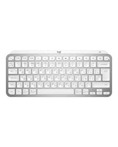Klaviatura Logitech MX Keys Mini Wireless Illuminated Pale Grey (920-010502)
