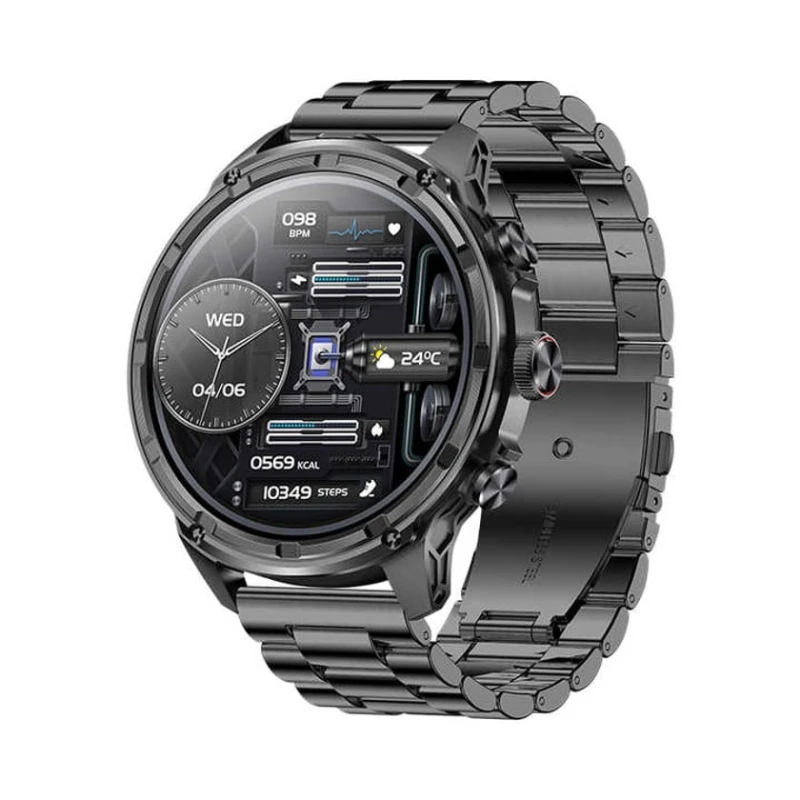 Умные часы Smart Watch V99 Black with steel strap Умные часы Smart Watch V99 Black with steel strap