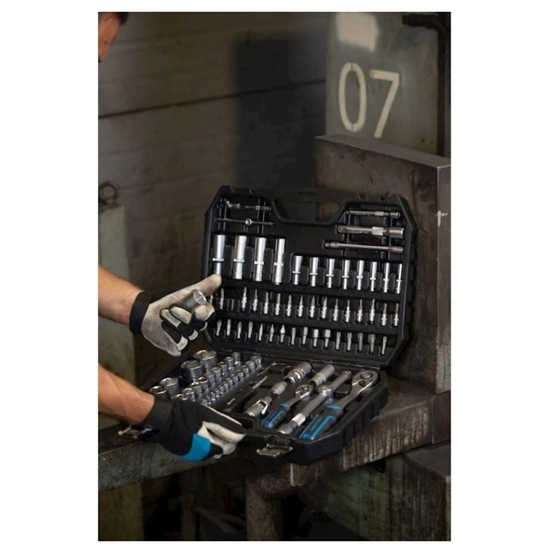 Набор инструментов Högert HT1R232, 112 элементов Набор инструментов Högert HT1R232, 112 элементов