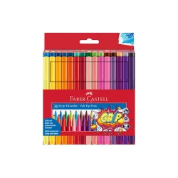 Набор фломастеров Faber-Castell Grip 155335, 30 шт Набор фломастеров Faber-Castell Grip 155335, 30 шт